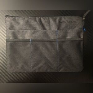 Gray laptop case